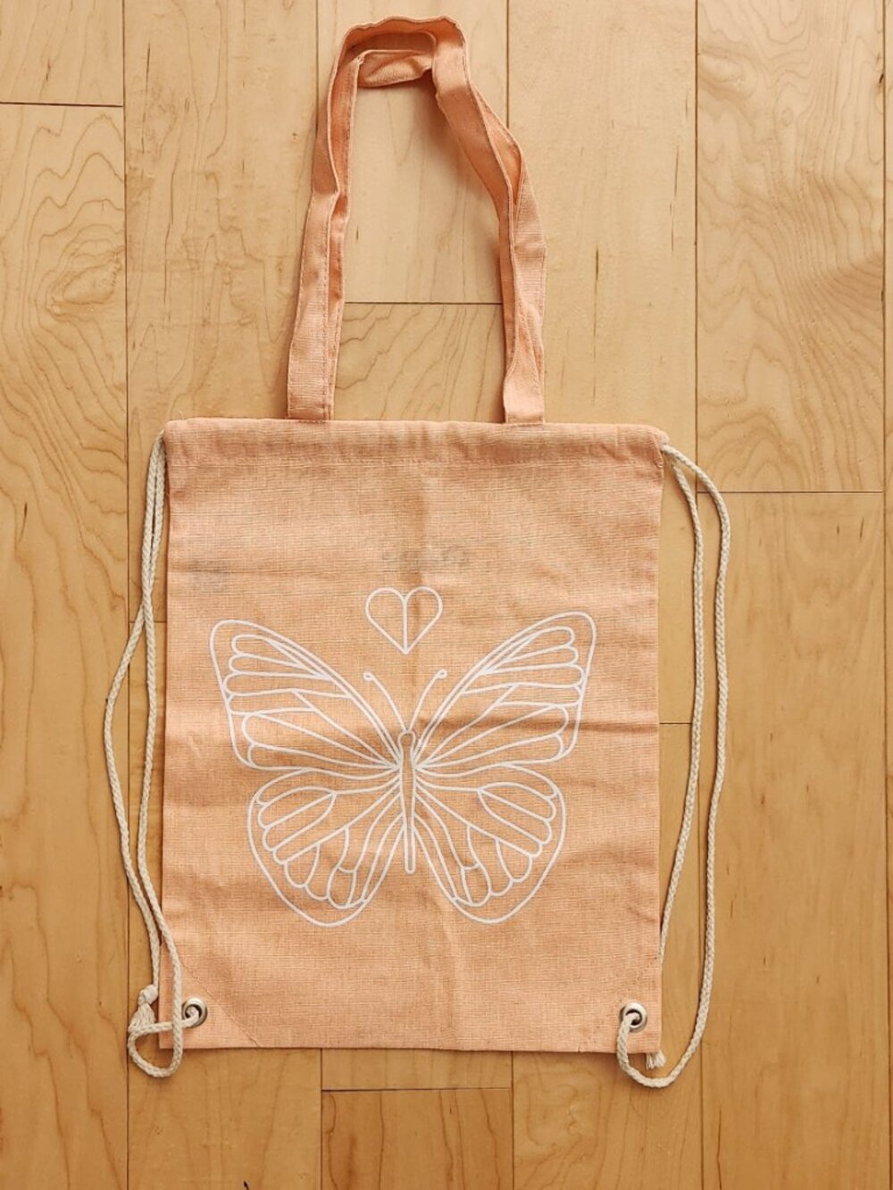Chicoree Women's Store in Switzerland Cotton Butterfly Tote Bag Backpack From